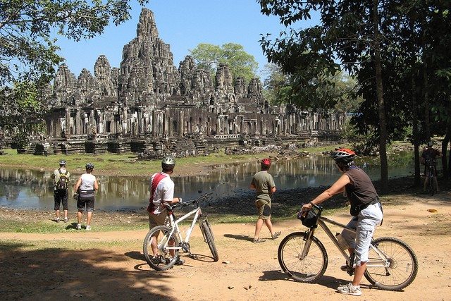 Angkor biking