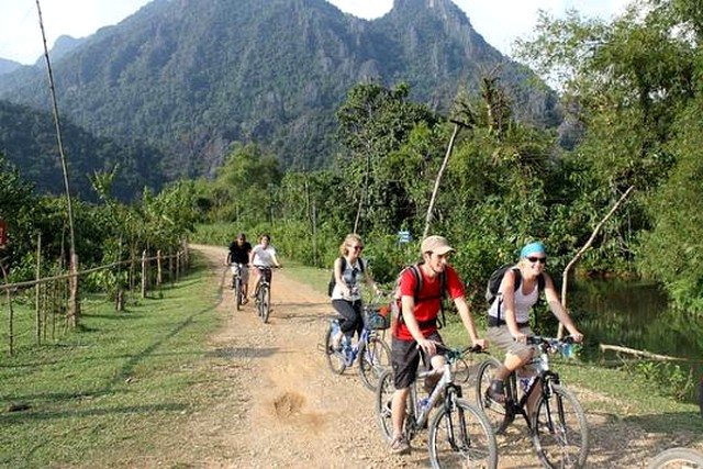 Laos cycling