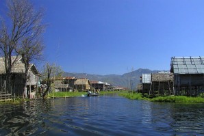 Heho Town in Myanmar