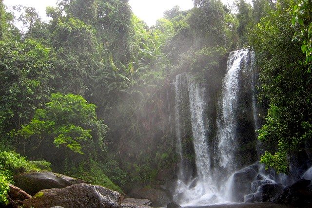 Phnom Kulen-Waterfall