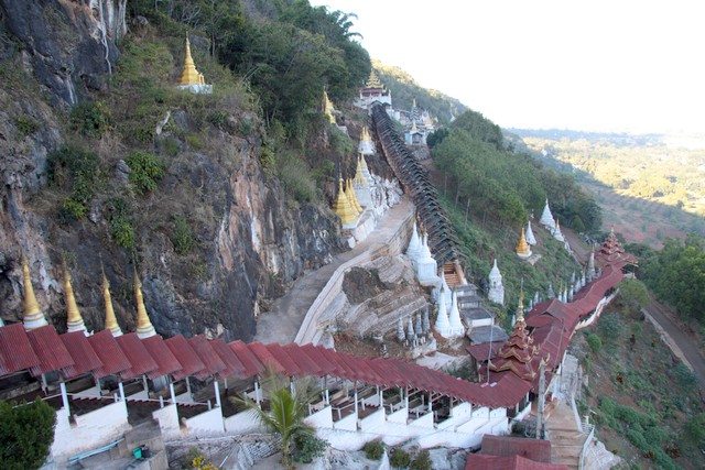 Myanmar Pindaya Caves Outside