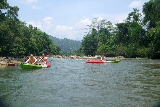 Laos Vang Vieng Kayaking