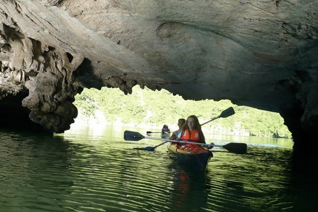 Violet Kayaking