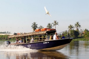 CuChi by boat