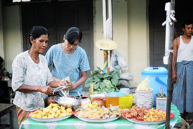 Myanmar Traditional Shan Snack