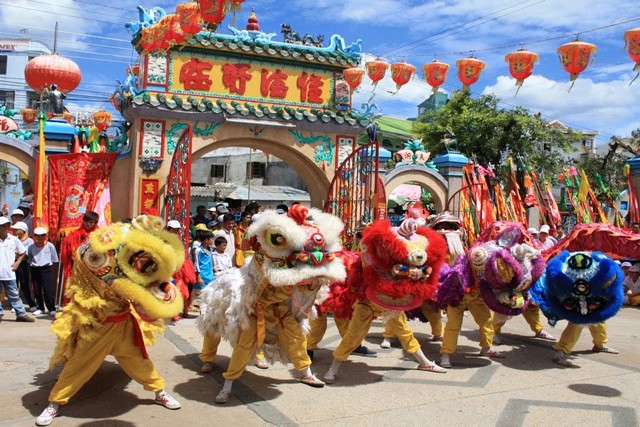 Cau Ngu Festival Danang Vietnam