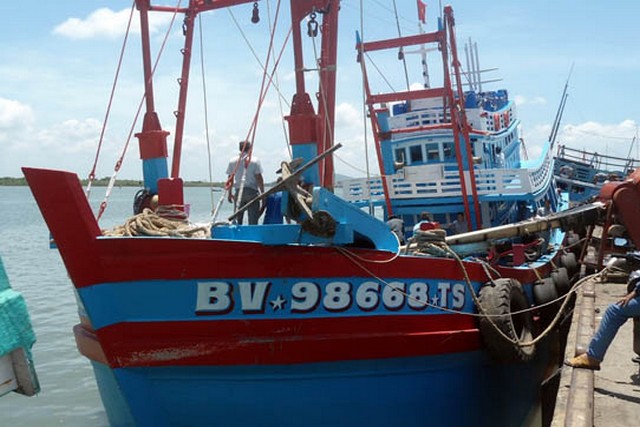 Visiting Fishermen Fishing Vessels