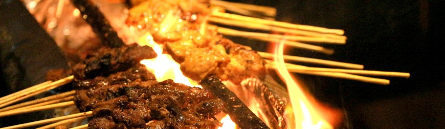 Street Food Chicken Satay