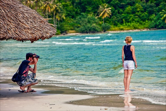 Sao beach in Phu Quoc island