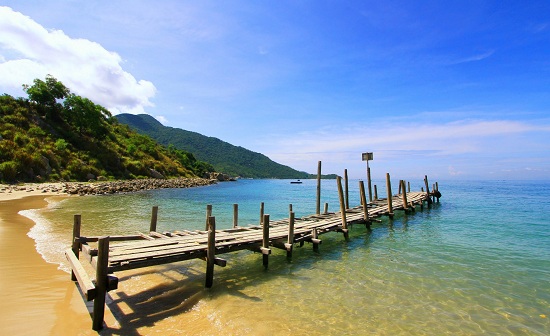 Cham island in Vietnam