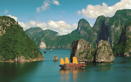 Halong bay is one of the best places not to miss in Vietnam