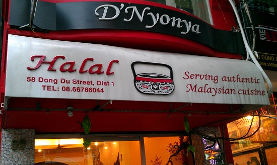 D'Nyonya Penang restaurant in Saigon