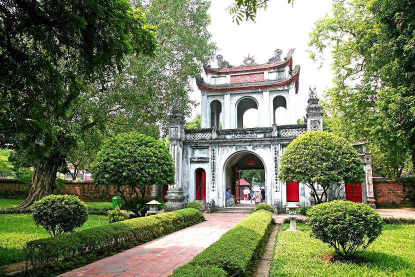 Temple of Literature in Hanoi 