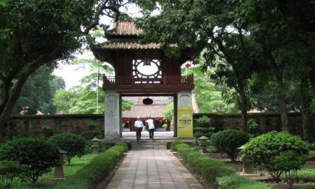 Temple of Literature in Hanoi