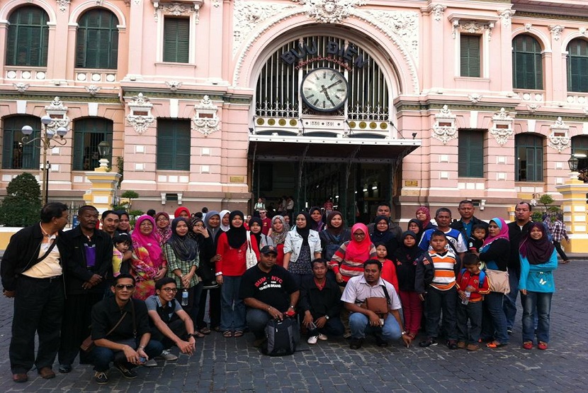 Central Post Office in Ho Chi Minh city