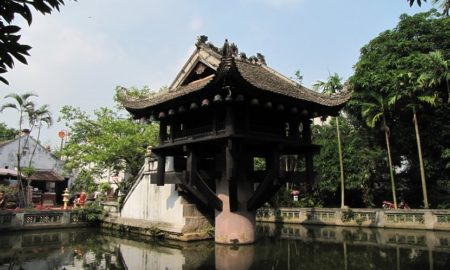 One pillar pagoda in Hanoi