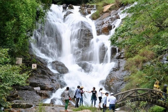 Datanla Waterfall is one of the most-visited tourist attractions in Da Lat