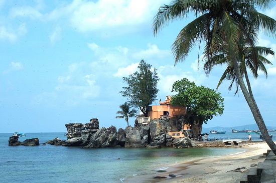 Dinh Cau temple in Phu Quoc island