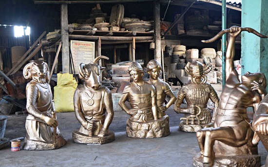 Phuoc Kieu Bronze Casting Village in Hoi An