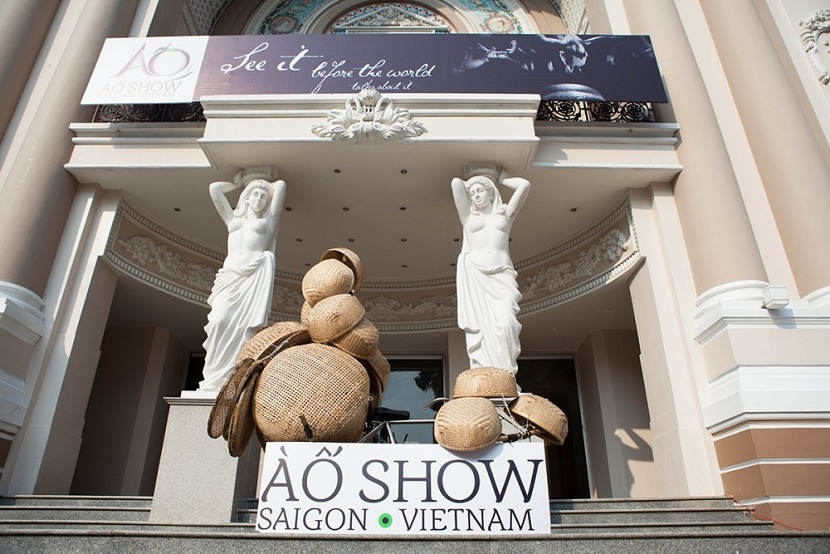 A O show in Ho Chi Minh city