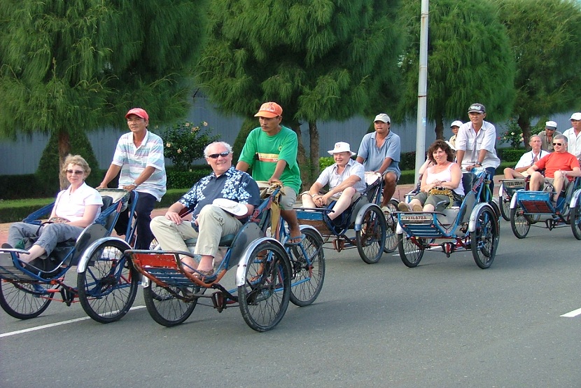 Cyclo in Ho Chi Minh city