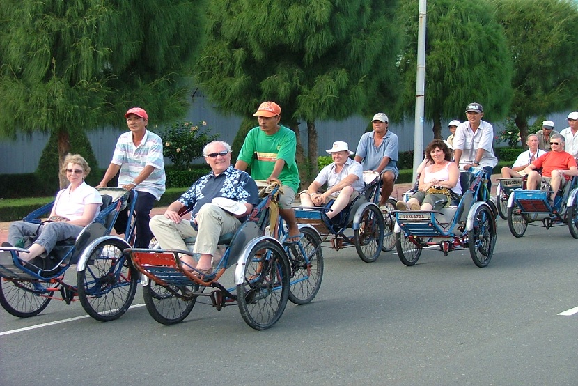 Cyclo tour in Ho Chi Minh city