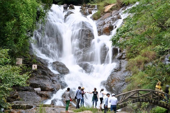 Dantala falls in Dalat