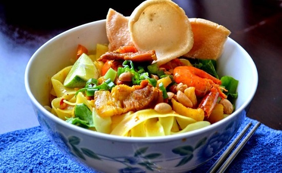 Mi Quang is a specialty in Hoi An