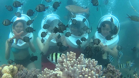 Sea walking in Nha Trang