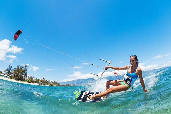 Water skiing in Nha Trang