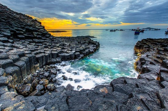 Da Dia reef in Phu Yen, Vietnam