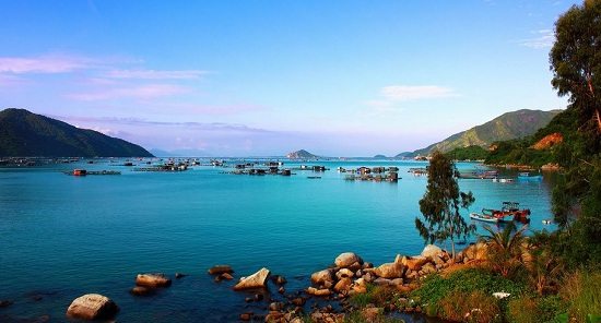 Vung Ro bay in Phu Yen, Vietnam