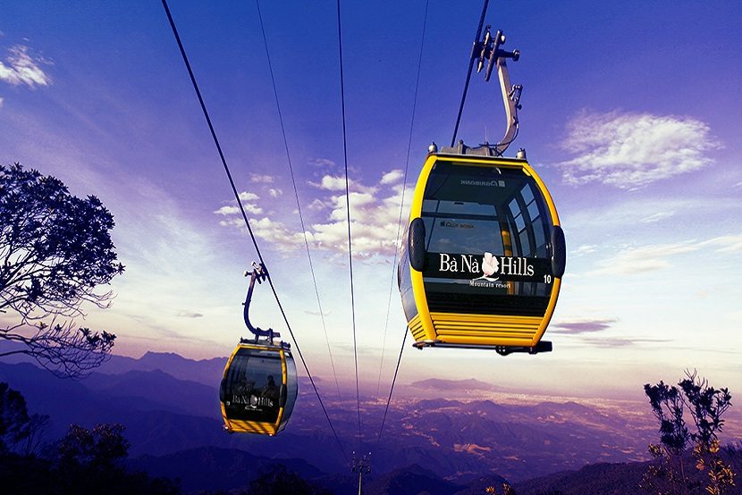 cable car system in ba na hills