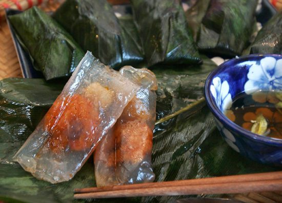 Banh Bot Loc in Hue, Vietnam