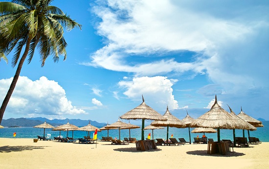 Enjoying the beaches in Nha Trang