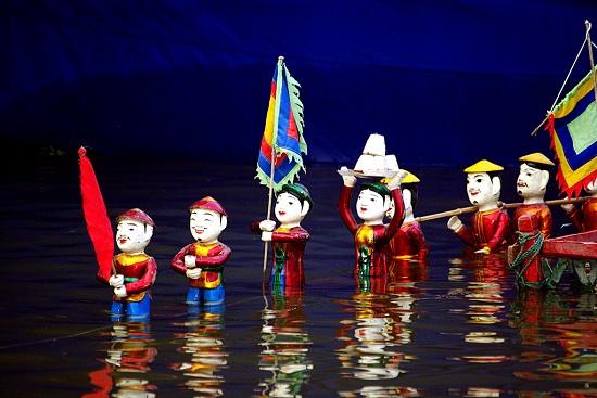 Water puppet in Vietnam