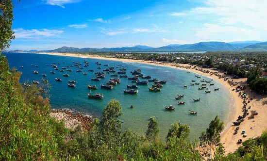 Xuan Dai bay in Phu Yen vietnam