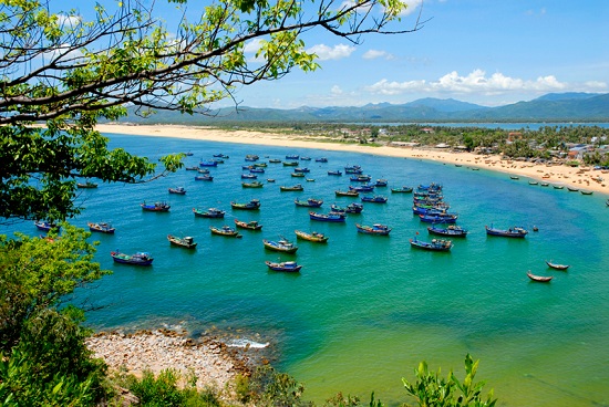 Xuan Dai bay in Vietnam