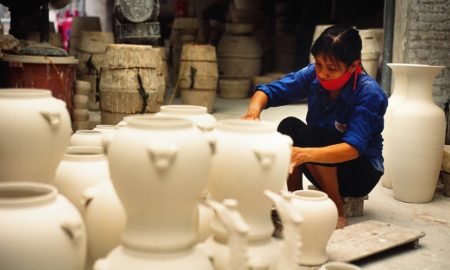 Bat Trang Pottery Village, Hanoi, Vietnam