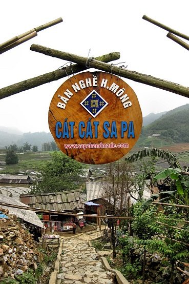 Cat Cat village in Sapa 