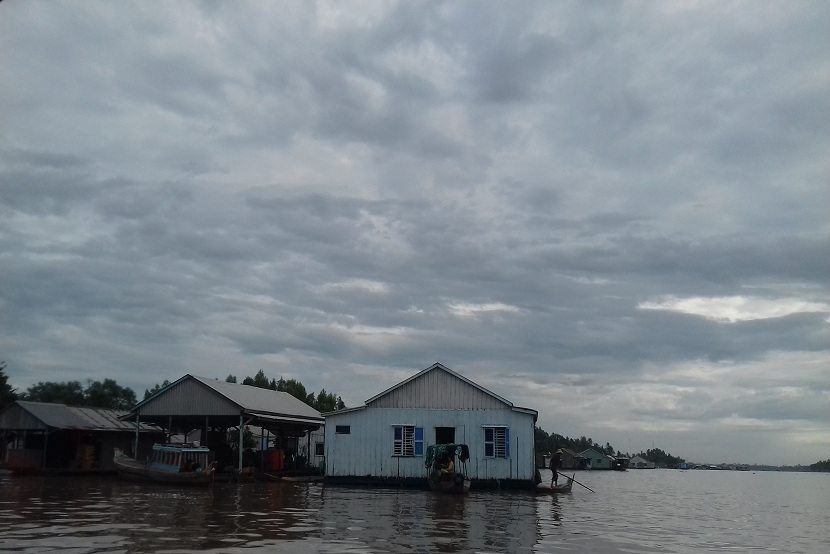 Chau Doc floating village