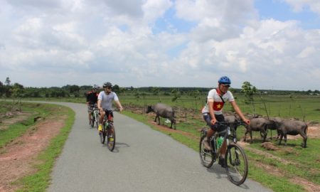 Cycling to Cu Chi tunnels