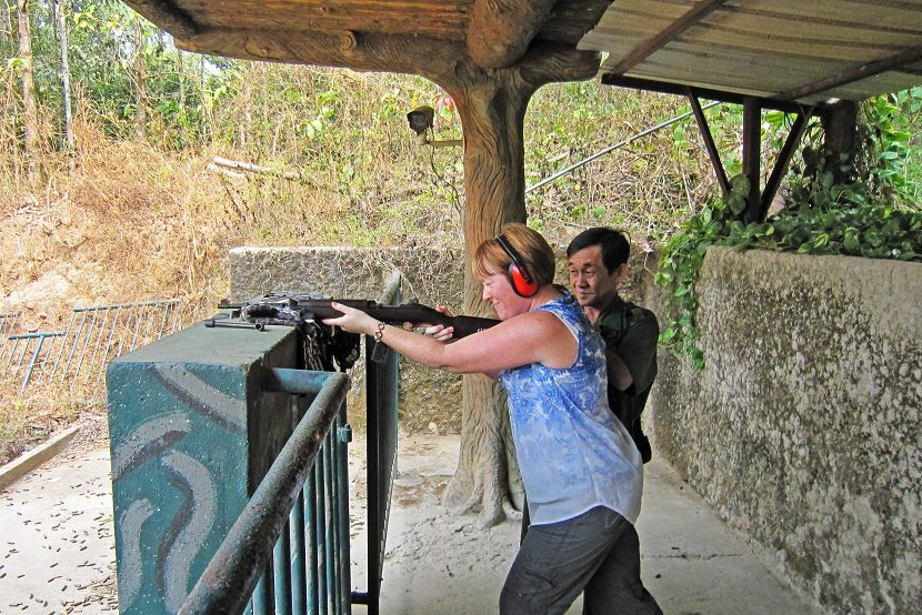 Cu Chi Shooting gun