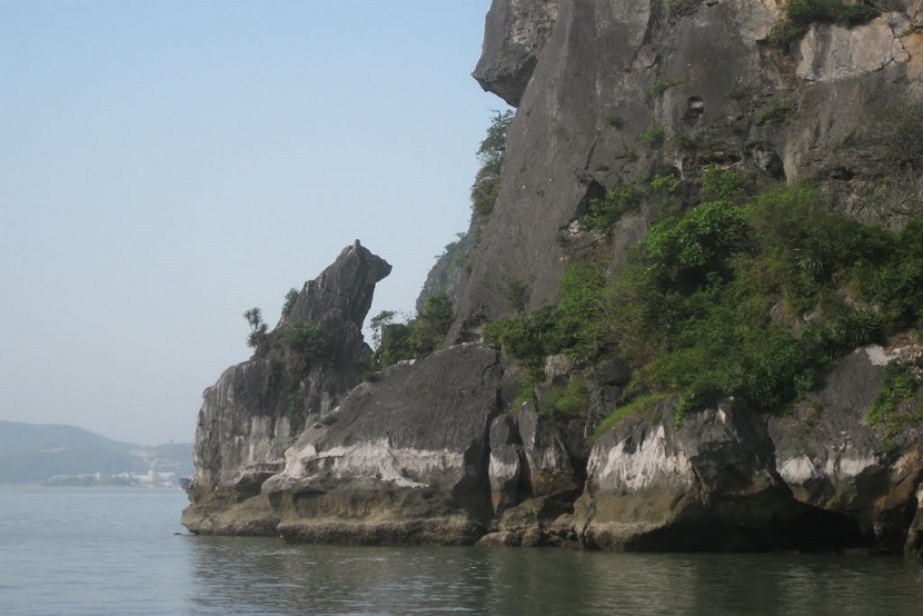 Dog Rock in Halong Bay