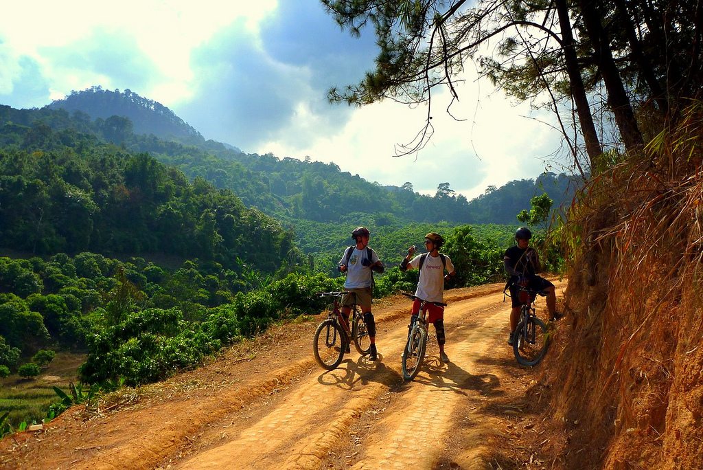 Ho Chi Minh Trail biking 1