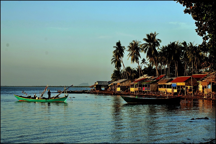 Kep Fishing Port Cambodia