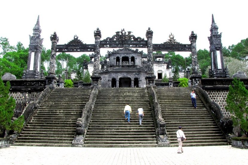 Khai Dinh tomb in Hue