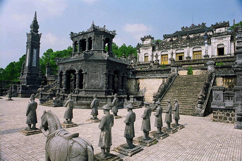 Khai Dinh tomb in Hue