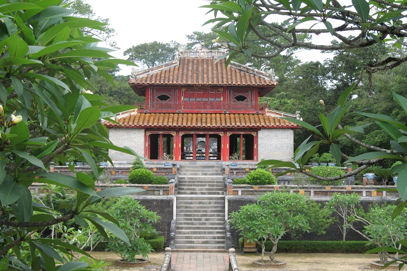 Minh Mang tomb in Hue