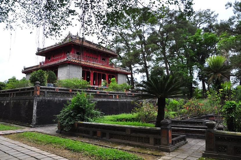 Minh Mang tomb in Hue